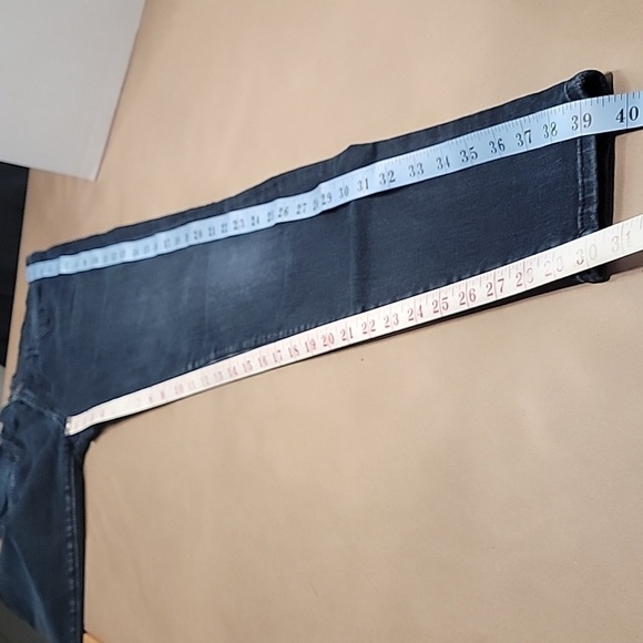 7 For All Mankind, The Skinny Dark Wash Blue Jeans.  Size 28, GUC - Picture 5 of 13